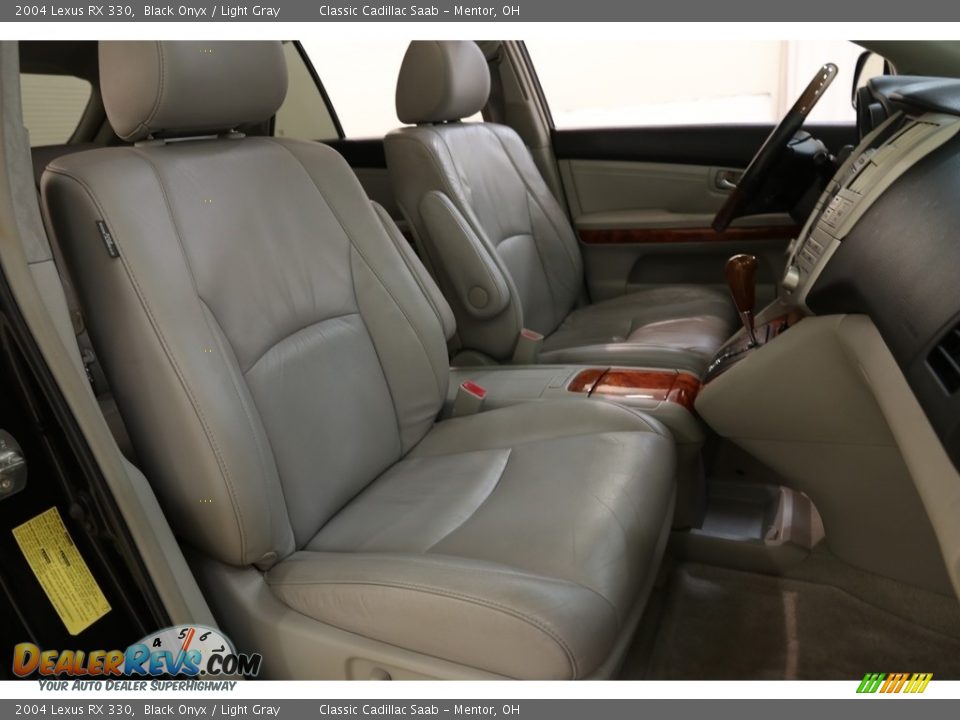2004 Lexus RX 330 Black Onyx / Light Gray Photo #13