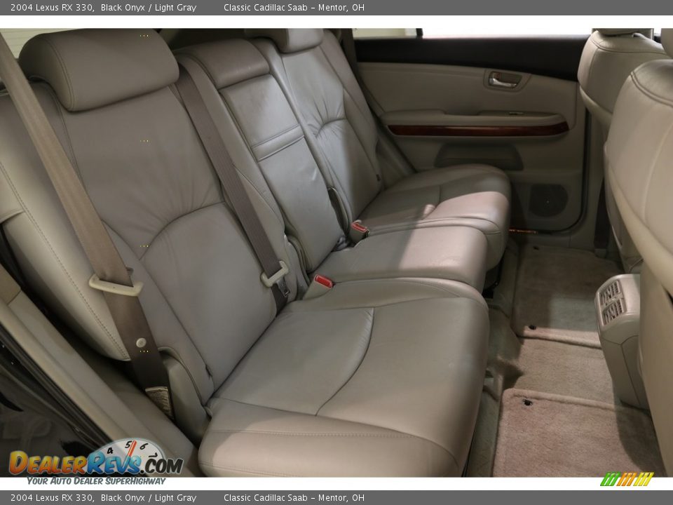 2004 Lexus RX 330 Black Onyx / Light Gray Photo #14