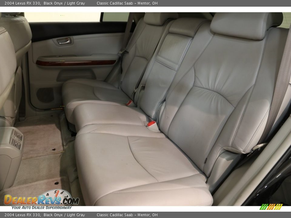 2004 Lexus RX 330 Black Onyx / Light Gray Photo #15