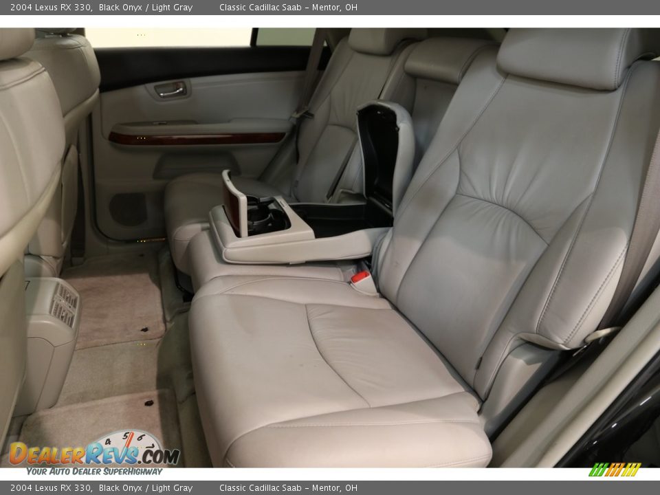 2004 Lexus RX 330 Black Onyx / Light Gray Photo #16
