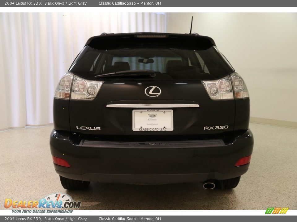 2004 Lexus RX 330 Black Onyx / Light Gray Photo #17