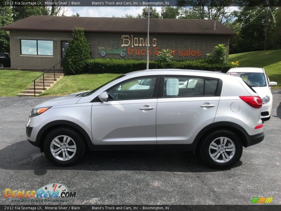 2012 Kia Sportage LX Mineral Silver / Black Photo #1