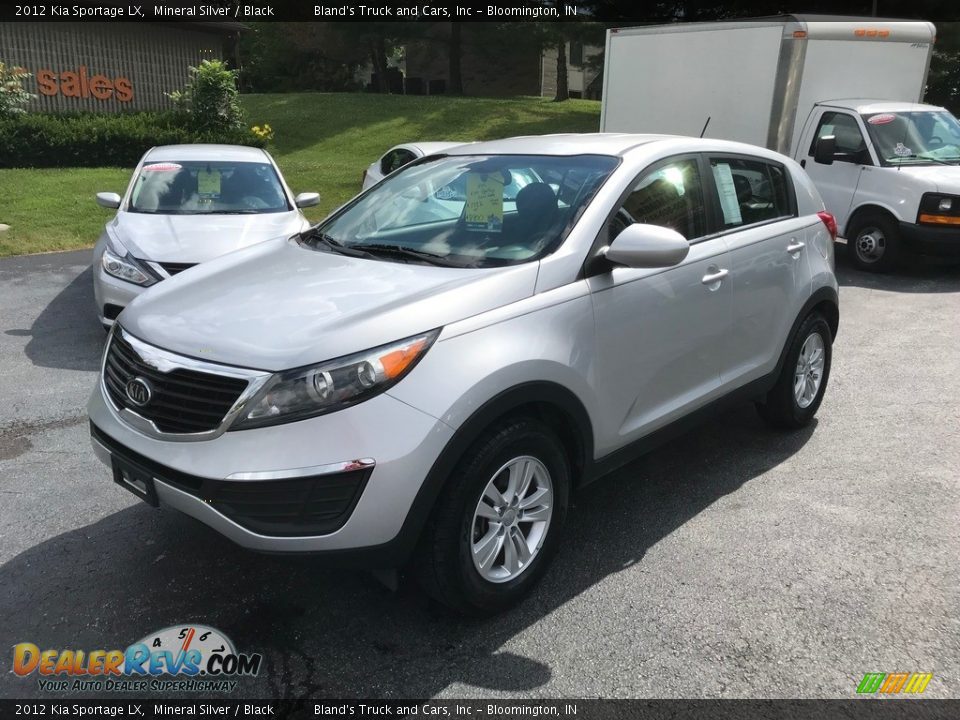 2012 Kia Sportage LX Mineral Silver / Black Photo #2
