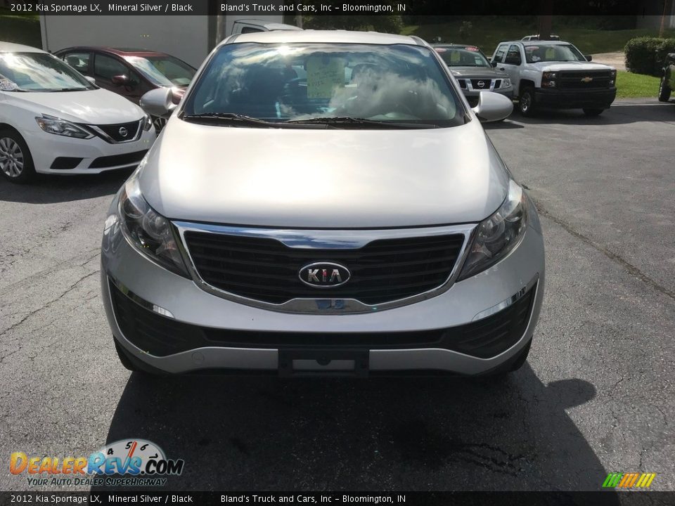 2012 Kia Sportage LX Mineral Silver / Black Photo #3