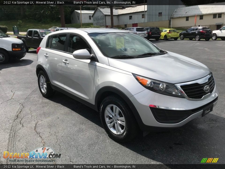 2012 Kia Sportage LX Mineral Silver / Black Photo #4