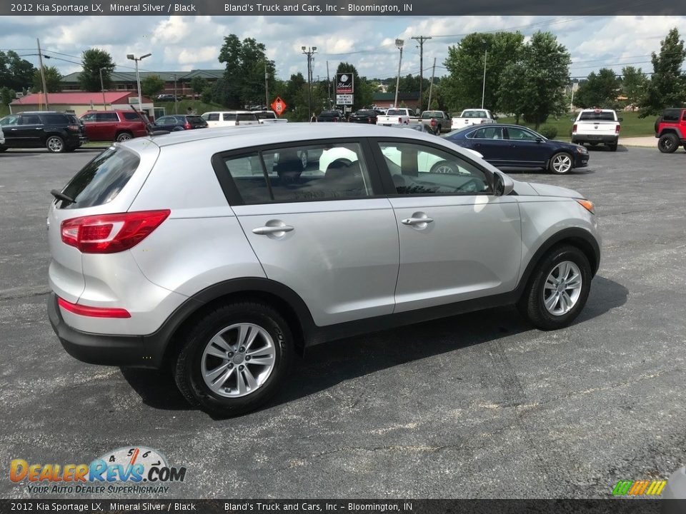 2012 Kia Sportage LX Mineral Silver / Black Photo #5