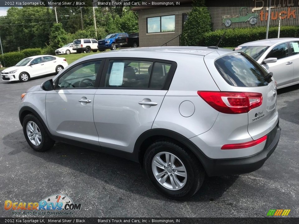 2012 Kia Sportage LX Mineral Silver / Black Photo #8