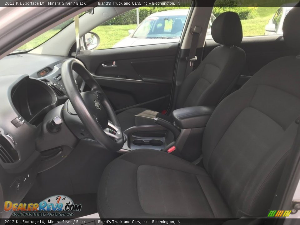 2012 Kia Sportage LX Mineral Silver / Black Photo #10