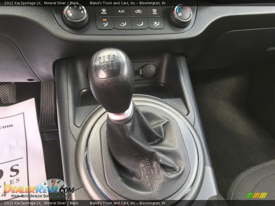 2012 Kia Sportage LX Mineral Silver / Black Photo #14