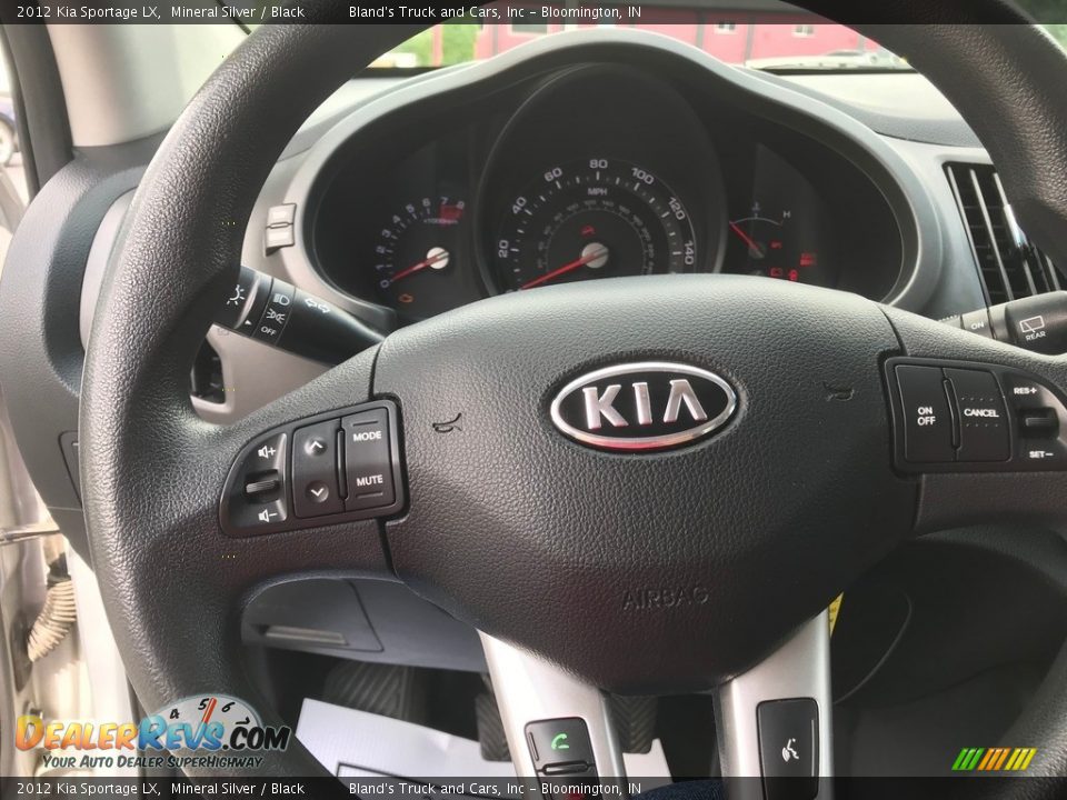 2012 Kia Sportage LX Mineral Silver / Black Photo #19