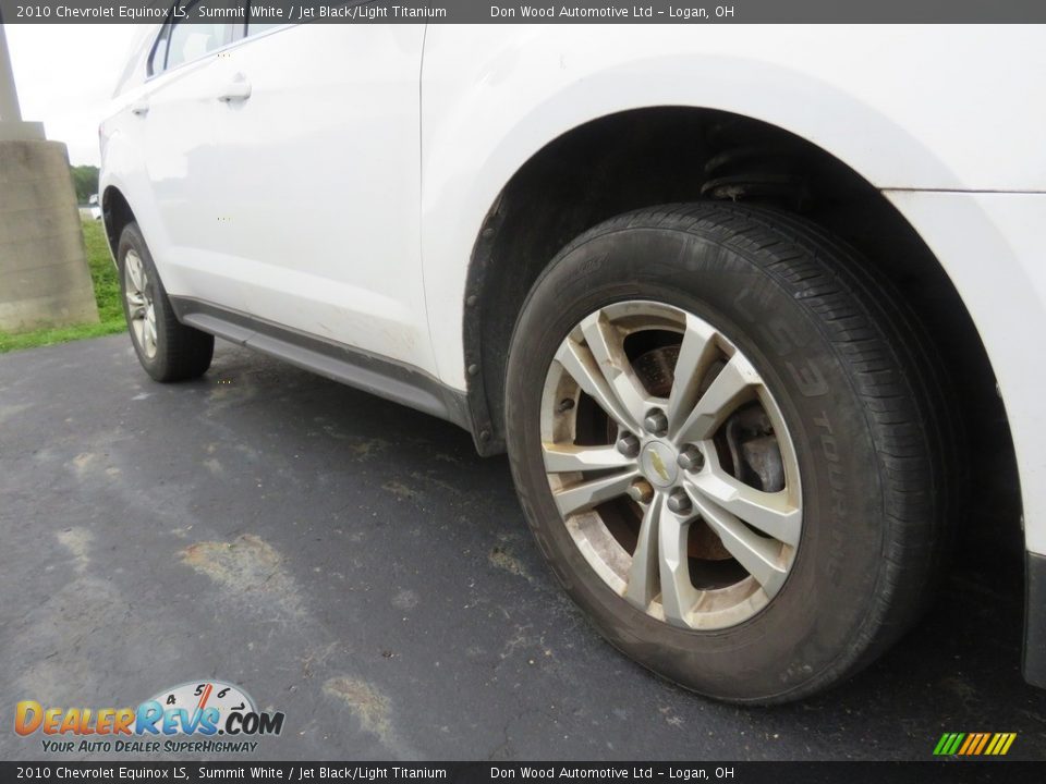 2010 Chevrolet Equinox LS Summit White / Jet Black/Light Titanium Photo #3