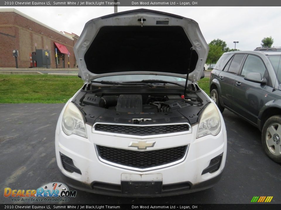 2010 Chevrolet Equinox LS Summit White / Jet Black/Light Titanium Photo #6