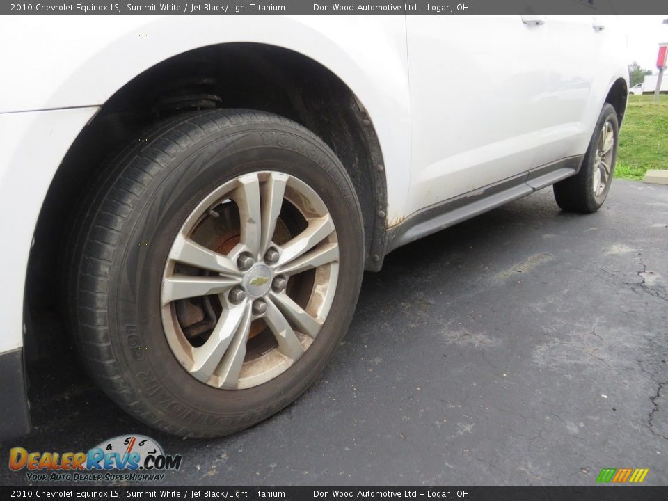 2010 Chevrolet Equinox LS Summit White / Jet Black/Light Titanium Photo #9