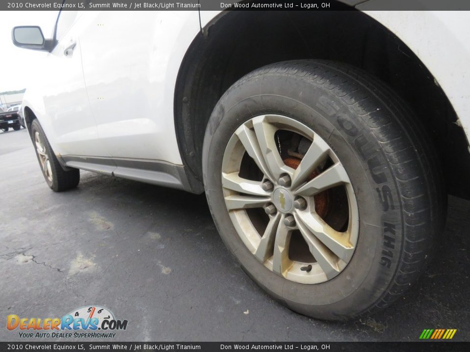 2010 Chevrolet Equinox LS Summit White / Jet Black/Light Titanium Photo #10