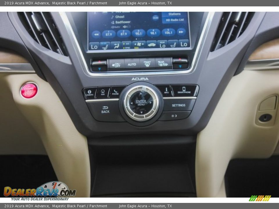 2019 Acura MDX Advance Majestic Black Pearl / Parchment Photo #34