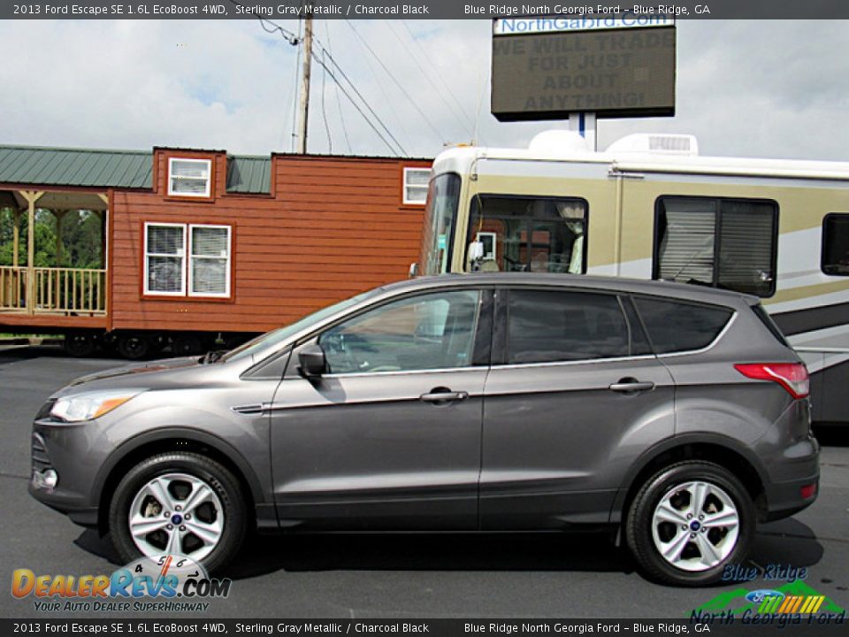 2013 Ford Escape SE 1.6L EcoBoost 4WD Sterling Gray Metallic / Charcoal Black Photo #2
