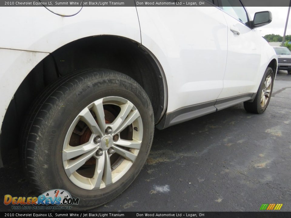 2010 Chevrolet Equinox LS Summit White / Jet Black/Light Titanium Photo #16