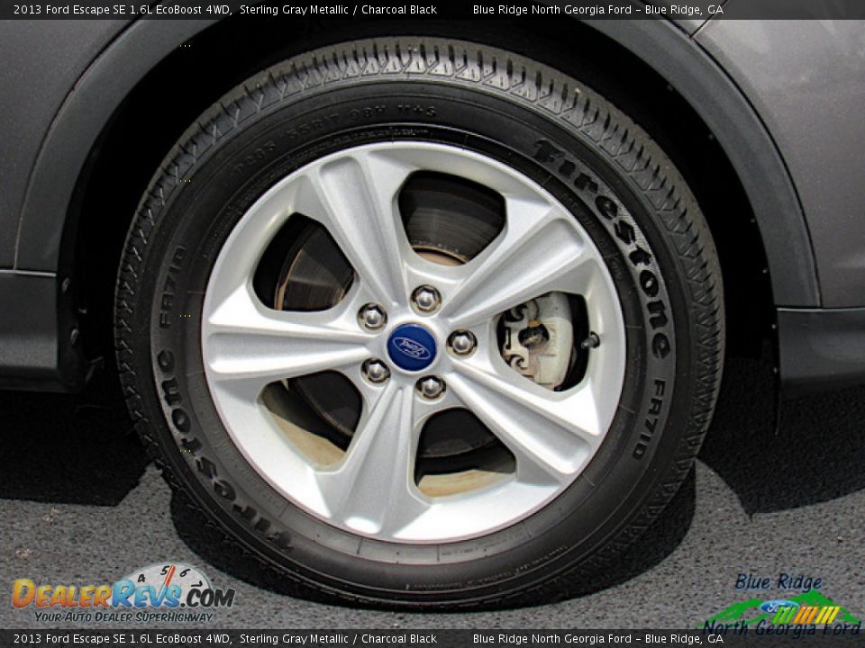 2013 Ford Escape SE 1.6L EcoBoost 4WD Sterling Gray Metallic / Charcoal Black Photo #9