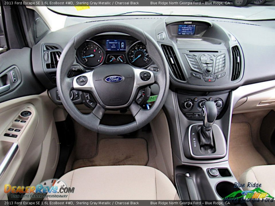 2013 Ford Escape SE 1.6L EcoBoost 4WD Sterling Gray Metallic / Charcoal Black Photo #14