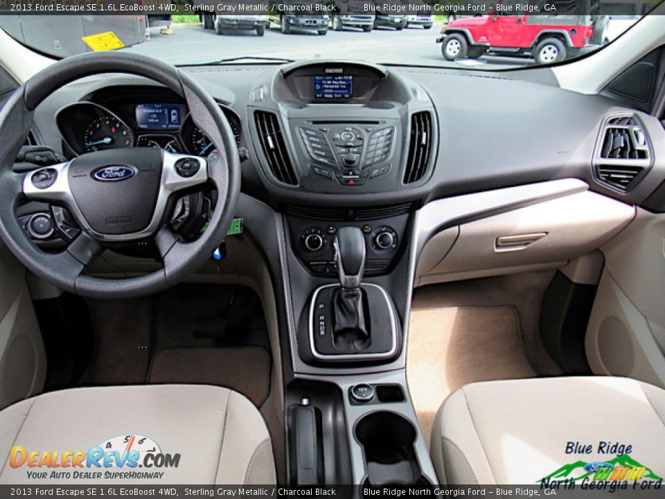 2013 Ford Escape SE 1.6L EcoBoost 4WD Sterling Gray Metallic / Charcoal Black Photo #15