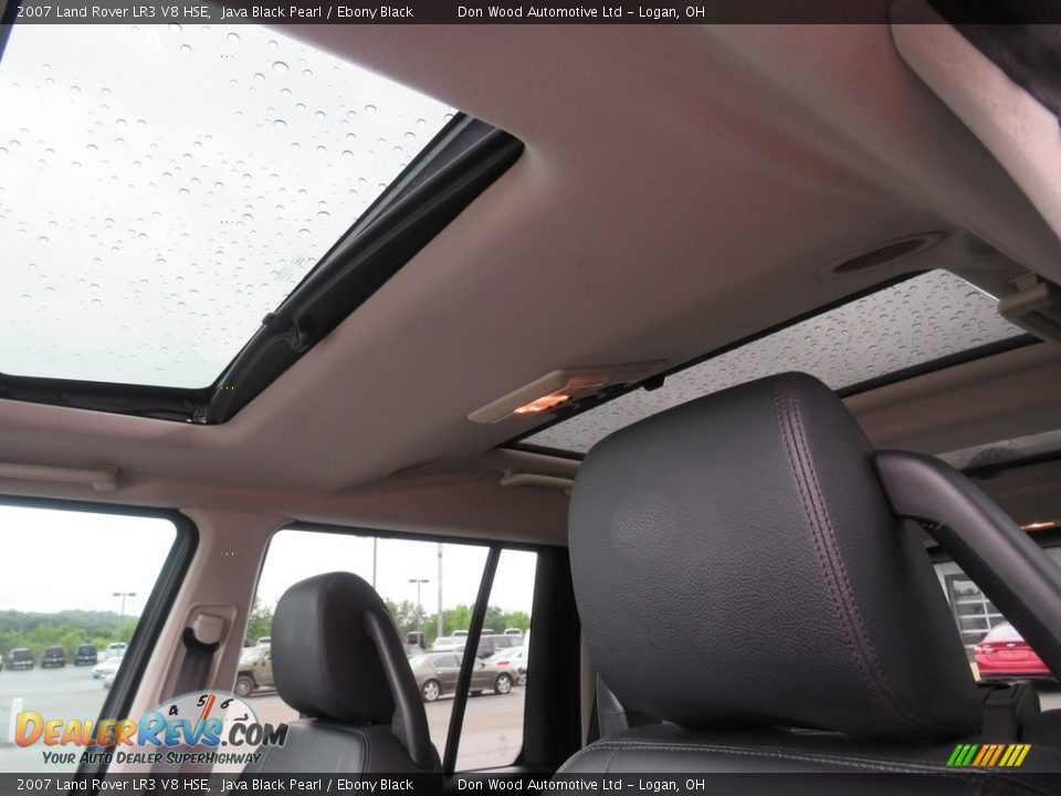 2007 Land Rover LR3 V8 HSE Java Black Pearl / Ebony Black Photo #3