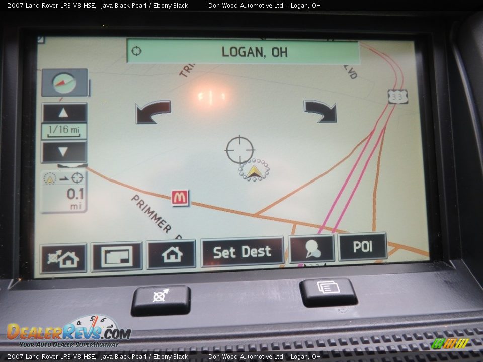 2007 Land Rover LR3 V8 HSE Java Black Pearl / Ebony Black Photo #4