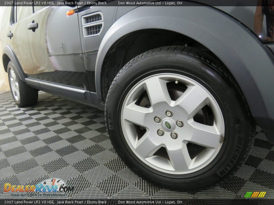 2007 Land Rover LR3 V8 HSE Java Black Pearl / Ebony Black Photo #6