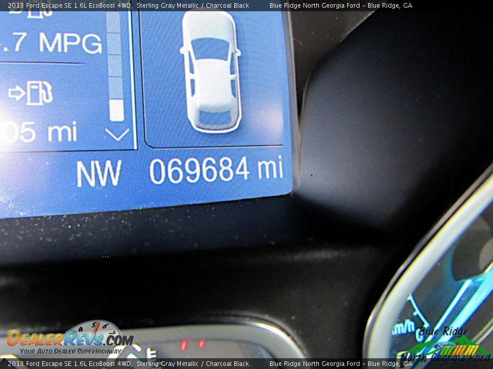 2013 Ford Escape SE 1.6L EcoBoost 4WD Sterling Gray Metallic / Charcoal Black Photo #21