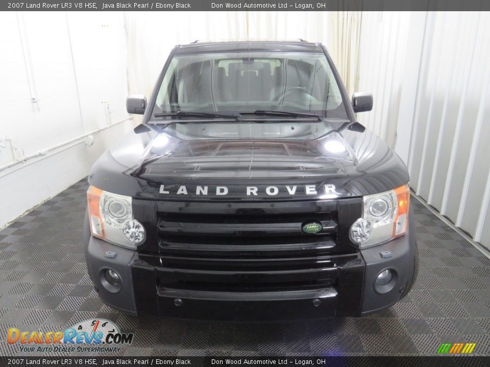 2007 Land Rover LR3 V8 HSE Java Black Pearl / Ebony Black Photo #8
