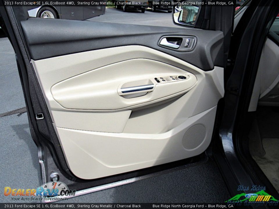 2013 Ford Escape SE 1.6L EcoBoost 4WD Sterling Gray Metallic / Charcoal Black Photo #24