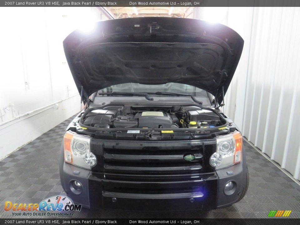 2007 Land Rover LR3 V8 HSE Java Black Pearl / Ebony Black Photo #9
