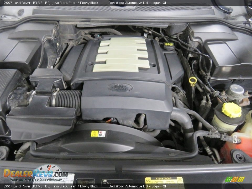 2007 Land Rover LR3 V8 HSE Java Black Pearl / Ebony Black Photo #10