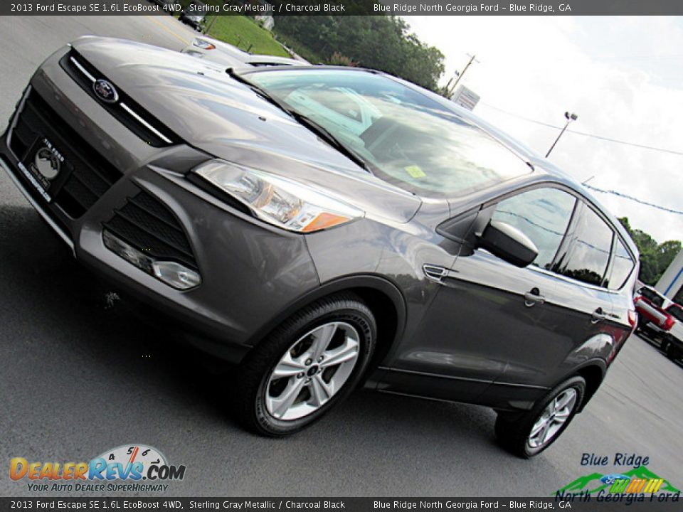 2013 Ford Escape SE 1.6L EcoBoost 4WD Sterling Gray Metallic / Charcoal Black Photo #28