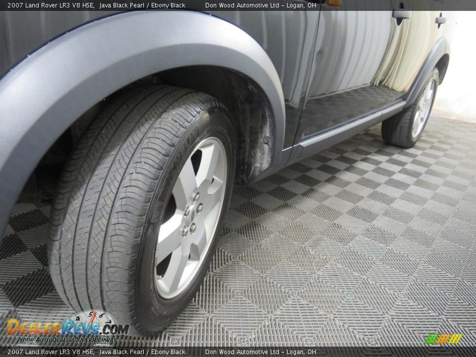 2007 Land Rover LR3 V8 HSE Java Black Pearl / Ebony Black Photo #12