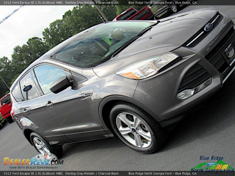 2013 Ford Escape SE 1.6L EcoBoost 4WD Sterling Gray Metallic / Charcoal Black Photo #29