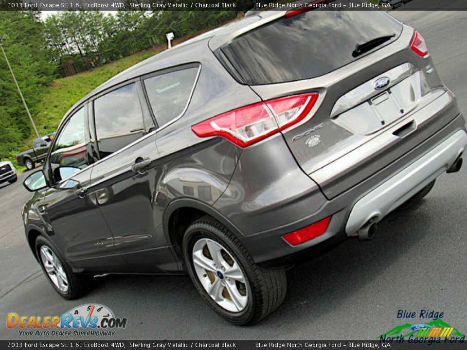 2013 Ford Escape SE 1.6L EcoBoost 4WD Sterling Gray Metallic / Charcoal Black Photo #31