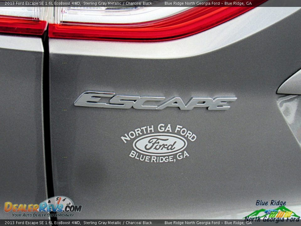 2013 Ford Escape SE 1.6L EcoBoost 4WD Sterling Gray Metallic / Charcoal Black Photo #32