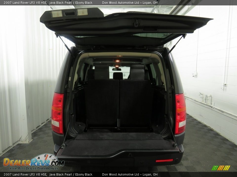 2007 Land Rover LR3 V8 HSE Java Black Pearl / Ebony Black Photo #17