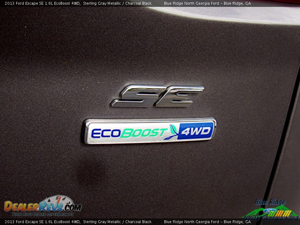 2013 Ford Escape SE 1.6L EcoBoost 4WD Sterling Gray Metallic / Charcoal Black Photo #33