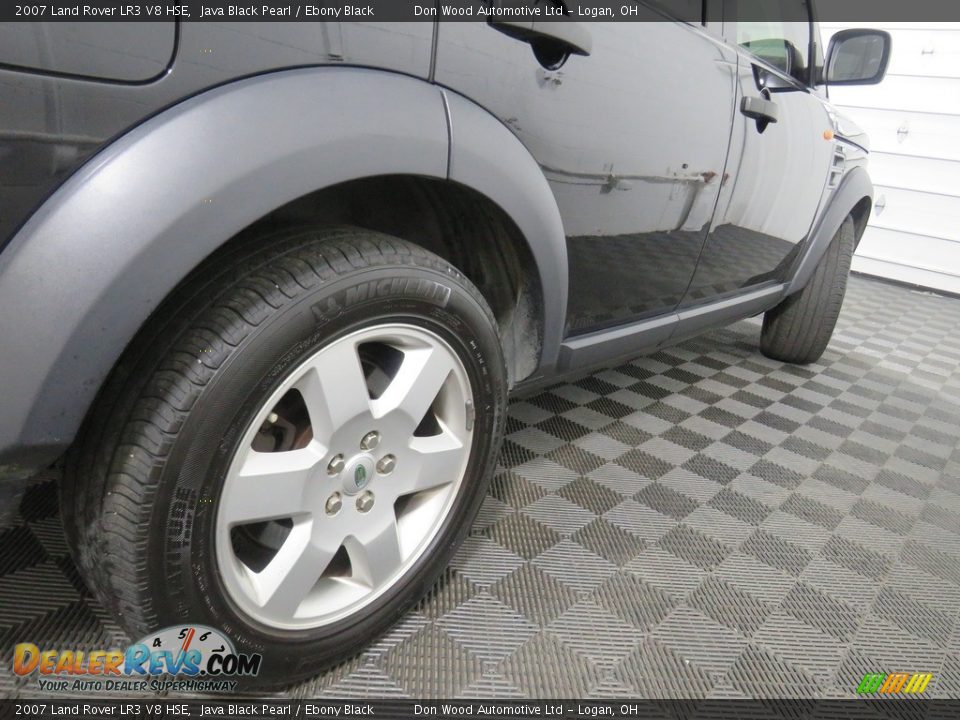 2007 Land Rover LR3 V8 HSE Java Black Pearl / Ebony Black Photo #20
