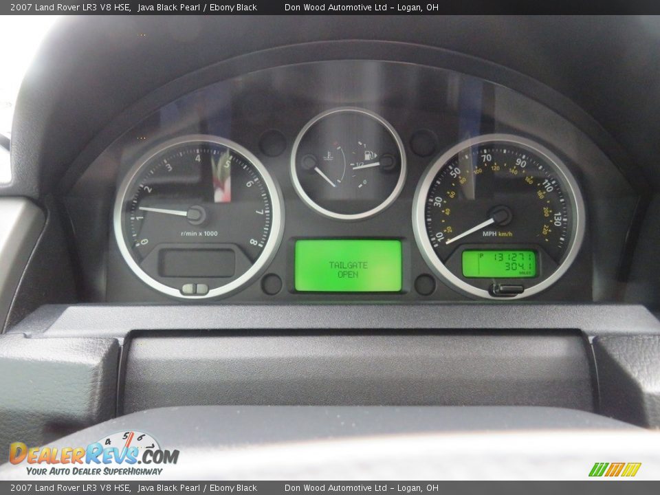 2007 Land Rover LR3 V8 HSE Java Black Pearl / Ebony Black Photo #22