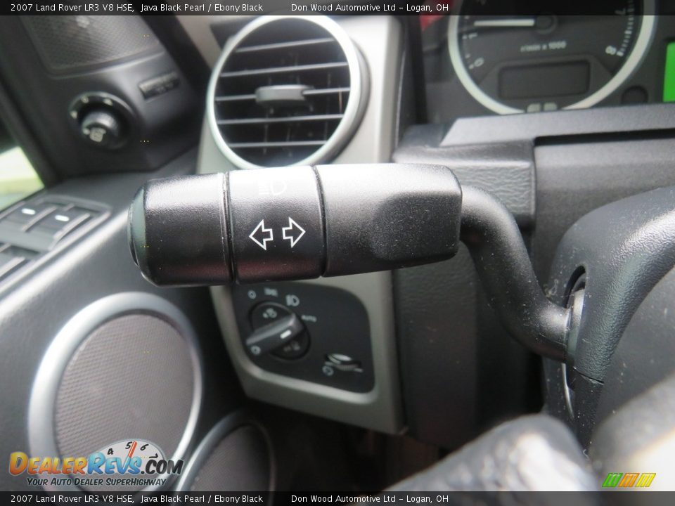 2007 Land Rover LR3 V8 HSE Java Black Pearl / Ebony Black Photo #24