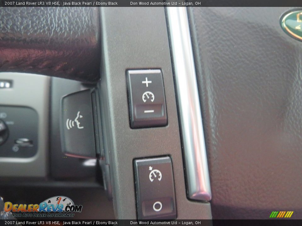 2007 Land Rover LR3 V8 HSE Java Black Pearl / Ebony Black Photo #26