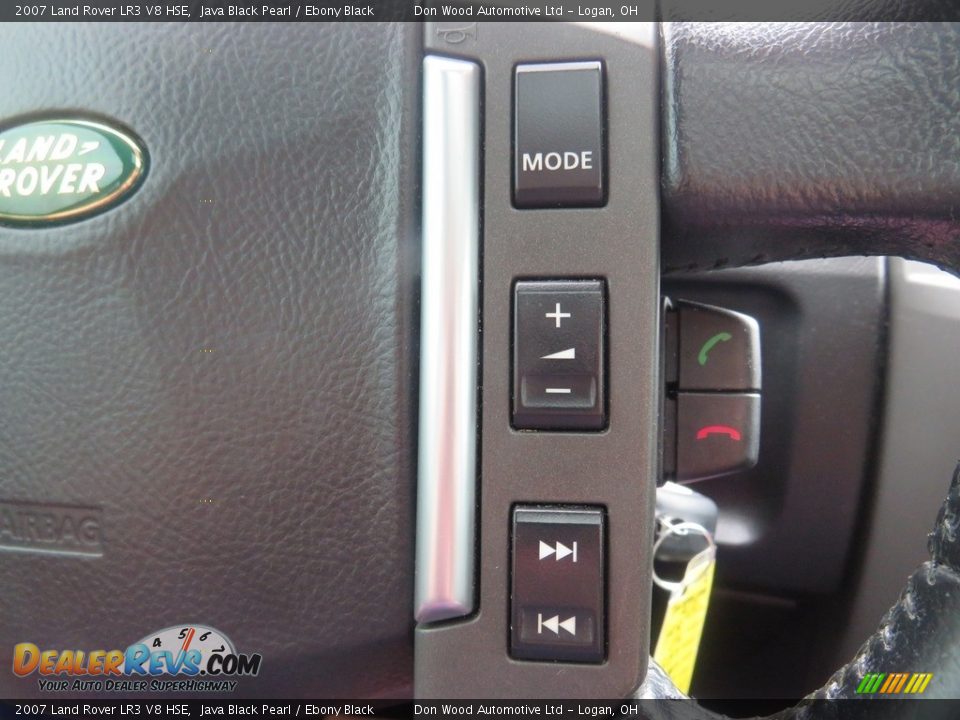 2007 Land Rover LR3 V8 HSE Java Black Pearl / Ebony Black Photo #27
