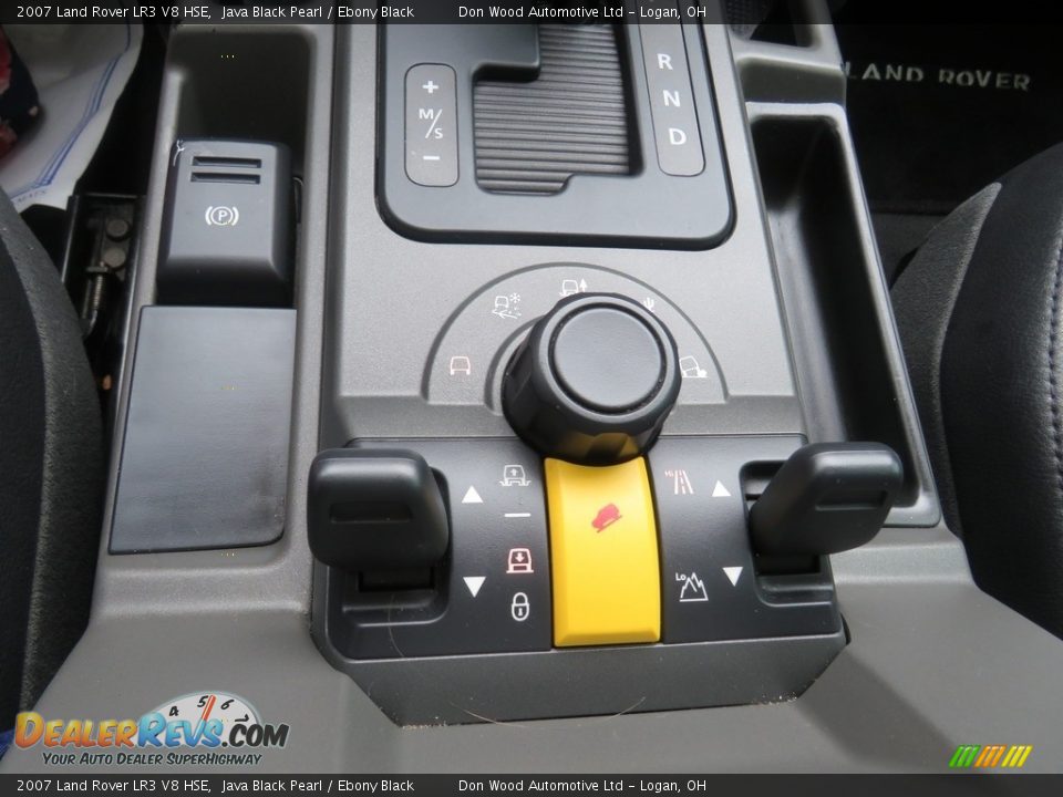2007 Land Rover LR3 V8 HSE Java Black Pearl / Ebony Black Photo #30