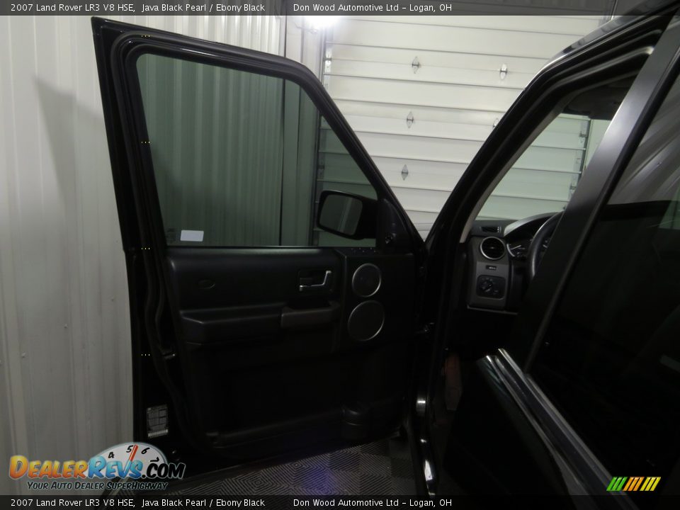2007 Land Rover LR3 V8 HSE Java Black Pearl / Ebony Black Photo #31