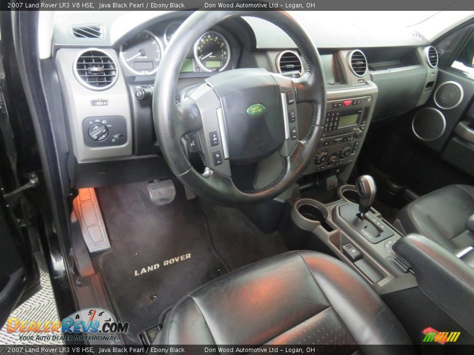 2007 Land Rover LR3 V8 HSE Java Black Pearl / Ebony Black Photo #33