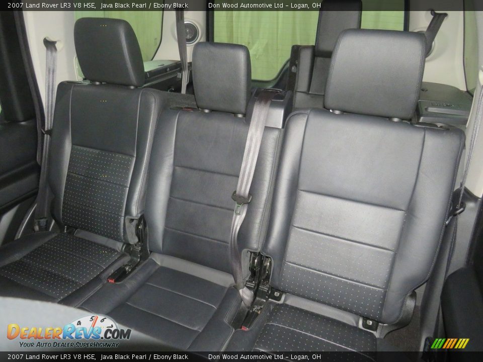 2007 Land Rover LR3 V8 HSE Java Black Pearl / Ebony Black Photo #34