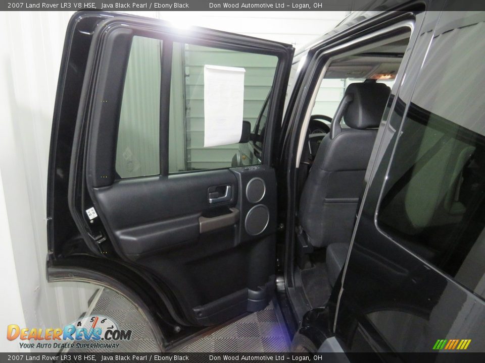2007 Land Rover LR3 V8 HSE Java Black Pearl / Ebony Black Photo #35