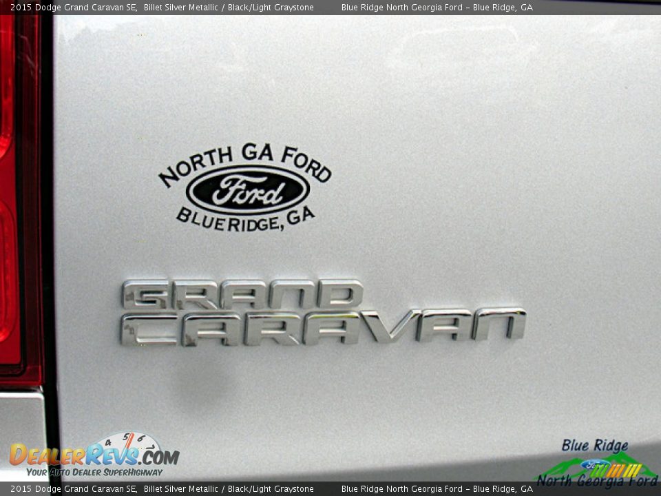 2015 Dodge Grand Caravan SE Billet Silver Metallic / Black/Light Graystone Photo #34